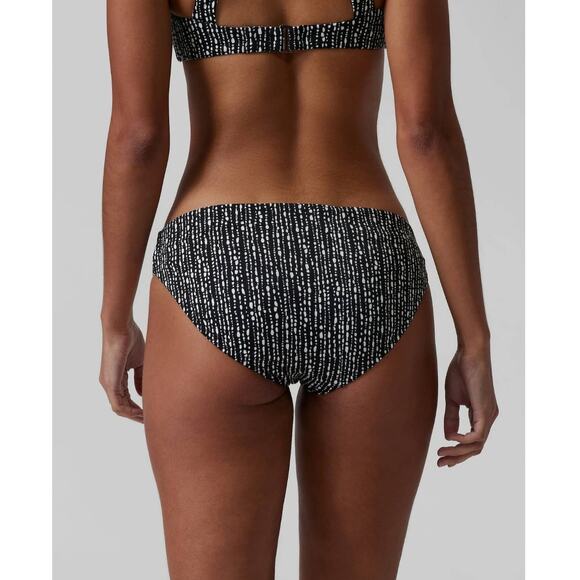 NWT Athleta clean medium swim bottom - XS - Rice Pearls Black - XS - Picture 2 of 4